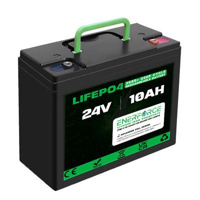 10h 24V LiFePO4 Bateria de ciclo profundo Bateria de lítio para energia solar