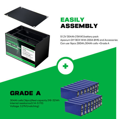 Enerforce 12V 100Ah Lifepo4 Bateria Recarregável Para Sistema de Armazenamento Solar Doméstico