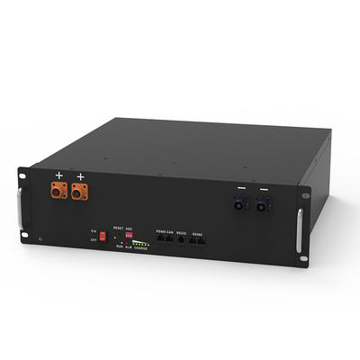 51.2V 5.12KWh 48 Volt Bateria de íons de lítio montada para armazenamento de energia