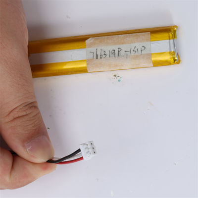 OEM 28g LIPO Bateria de lítio polímero 3.7V 1050mAh Para uso industrial