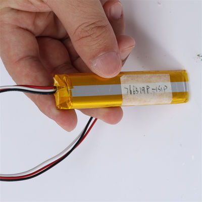 OEM 28g LIPO Bateria de lítio polímero 3.7V 1050mAh Para uso industrial
