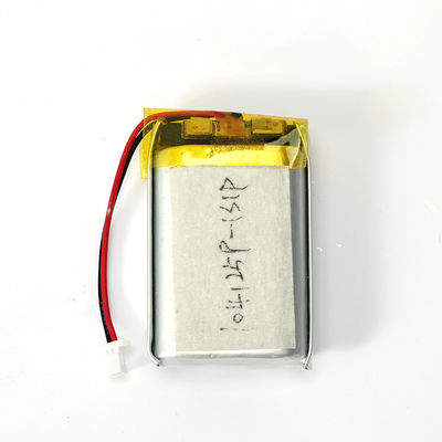 104125 alto-falante Bateria de polímero de lítio 3.7 V 1100mAh Com conector JST