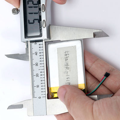3.7V 230mAh Bateria LiPo portátil móvel para eletrônicos de consumo