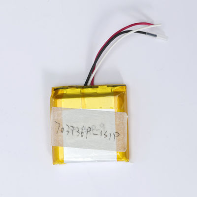 OEM Bateria recarregável de lítio polímero 703736 Bateria Lipo 3,7 V 1000mAh