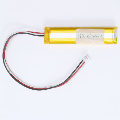 Bateria recarregável Lipo 3,7 V de polímero de lítio 1050mAh para eletrônicos de consumo