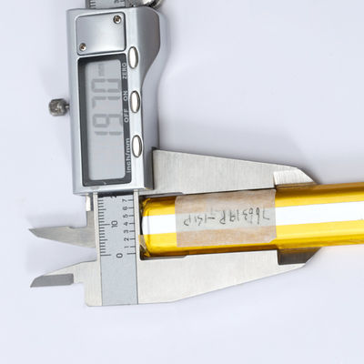 Bateria recarregável Lipo 3,7 V de polímero de lítio 1050mAh para eletrônicos de consumo