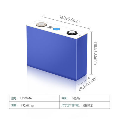 EVE LFP LiFePO4 Célula prismática 3.2 V 100Ah para armazenamento de energia confiável