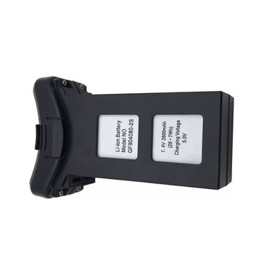 Bateria de substituição de iões de lítio de grau A 7.4V 2800mah para drones Enerfoce