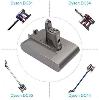 22.2V 2000mAh Power Tool Bateria de íons de lítio Dyson DC34 Bateria de substituição