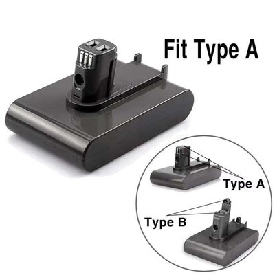 Bateria do aspirador de iões de lítio 22.2V 2000mAh Dyson DC31 Bateria de substituição