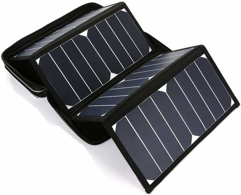 26W Solarpower Folding fotovoltaico painéis solares fotovoltaicos para acampamento viagem carregador de emergência