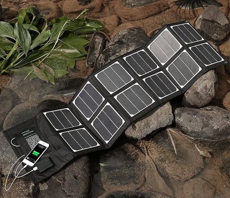 26W Solarpower Folding fotovoltaico painéis solares fotovoltaicos para acampamento viagem carregador de emergência
