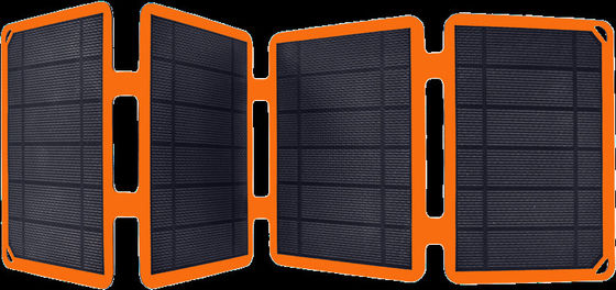 Painéis solares fotovoltaicos dobráveis de 30W portáteis para acampar ao ar livre