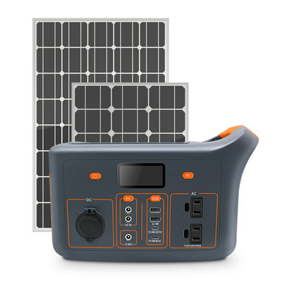 Estação de carregamento de energia solar portátil 220V 300W Estação de carregamento de bicicleta móvel