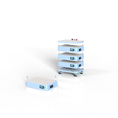 51.2V 10KW LFP Bateria de lítio empilhável de alto desempenho para sistemas de energia solar